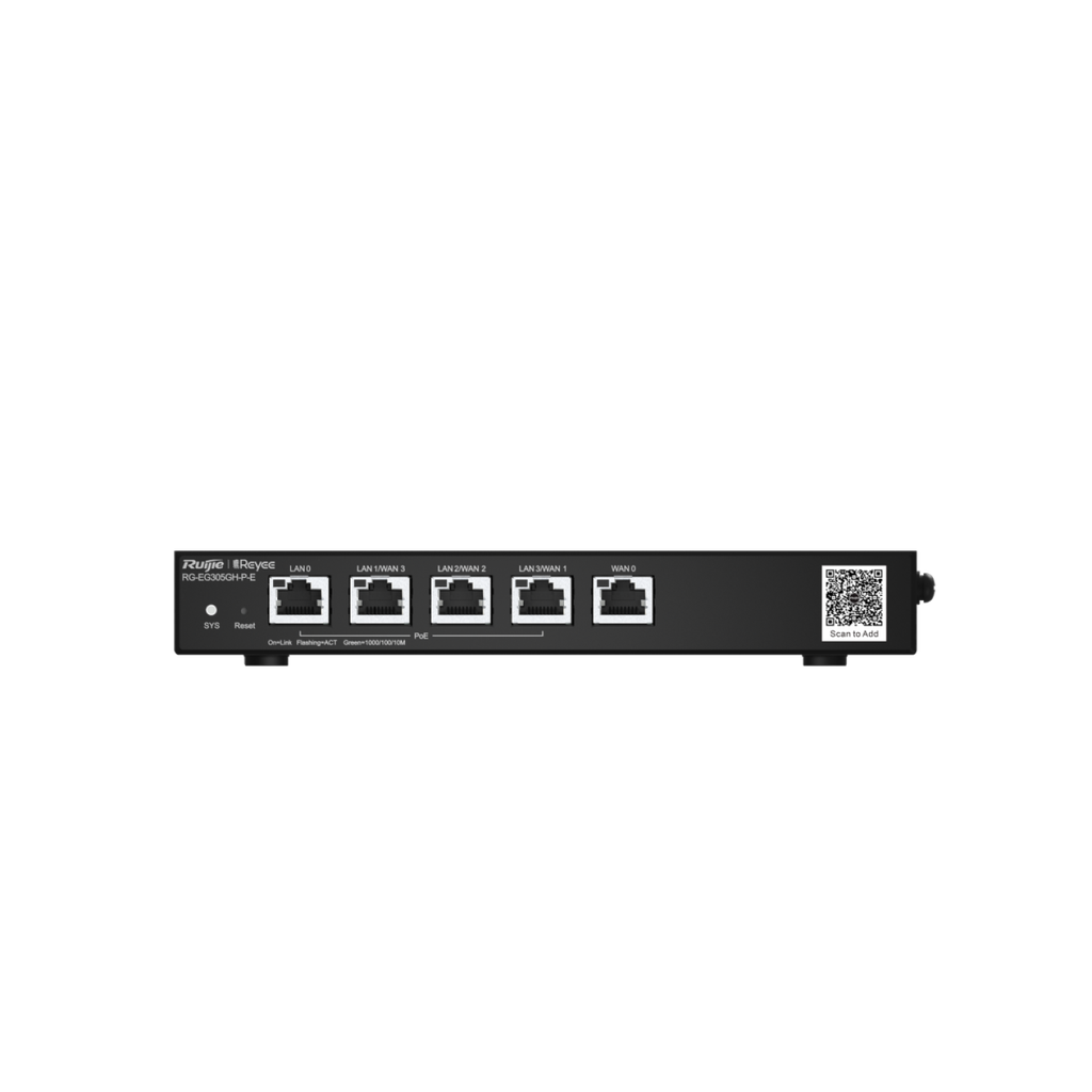 ROUTER EMPRESARIAL REYEE (RG-EG305GH-P-E) PoE