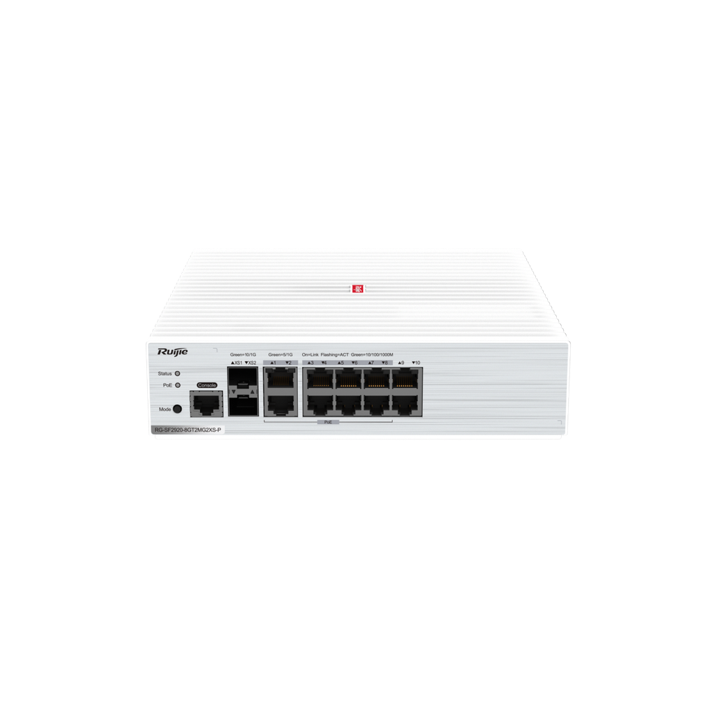 RUIJIE MODULO SWITCH-RG-SF2920-8GT2MG2XS-P