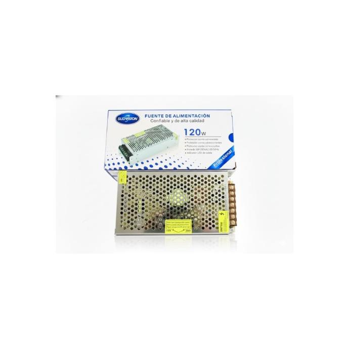 SUDVISION FUENTE SWITCHING 12V 10A S-120-12