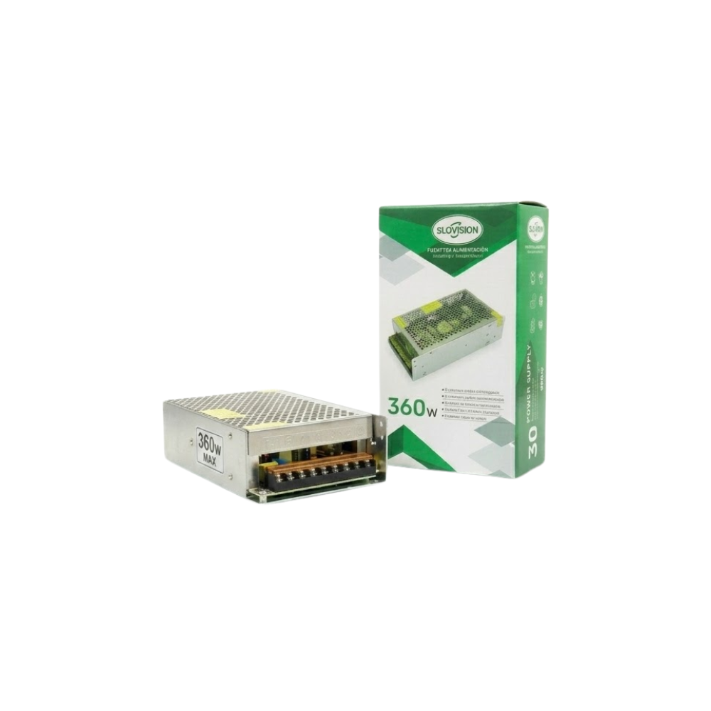SUDVISION FUENTE SWITCHING 12V 30A S-360-12