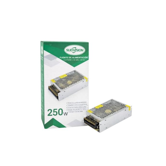 SUDVISION FUENTE SWITCHING 24V 10A S-250-24