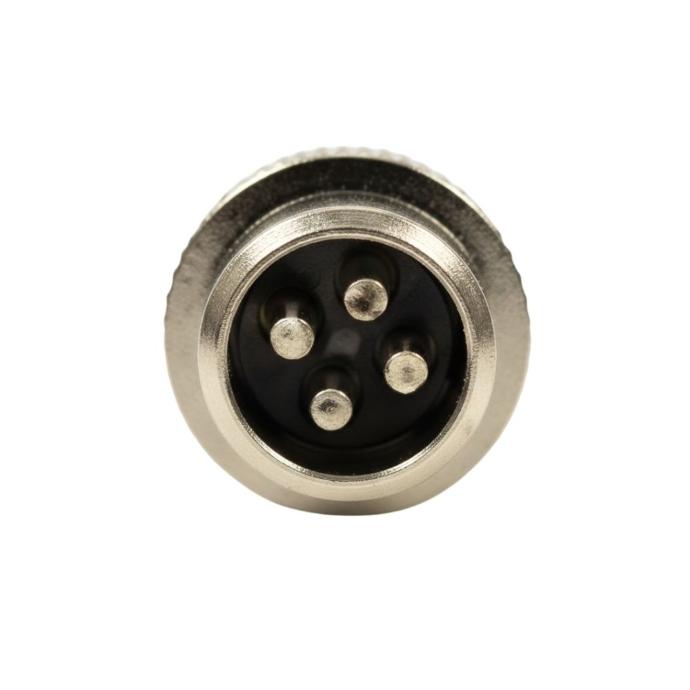 SUDVISION FICHA DIN ROSCA 4PINES HEMBRA FROLONGADOR METALICO