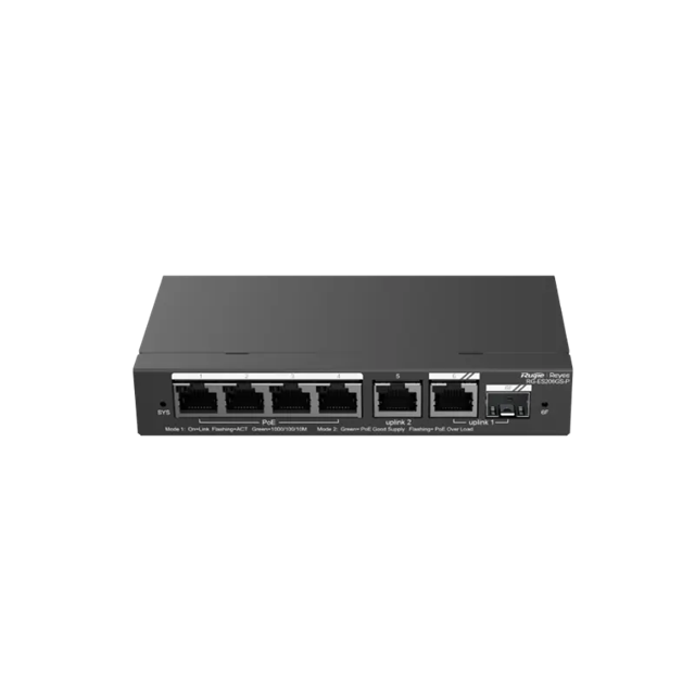 SWITCH REYEE L2 (RG-ES206GS-P) 6P