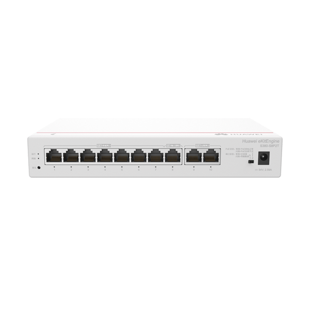 Gateway Huawei eKit (S380-S8P2T) PoE+