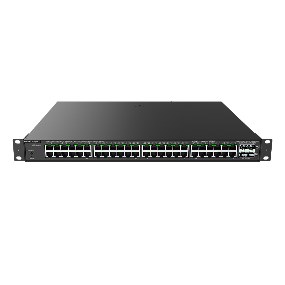 SWITCH REYEE L2 (RG-NBS3100-48GT4SFP-P) 48P PoE