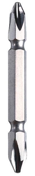 PUNTA DE DESTORNILLADOR PHILIPS DE DOBLE CABEZA (PH2 TIPO B 65 MM) 2×6.35×65