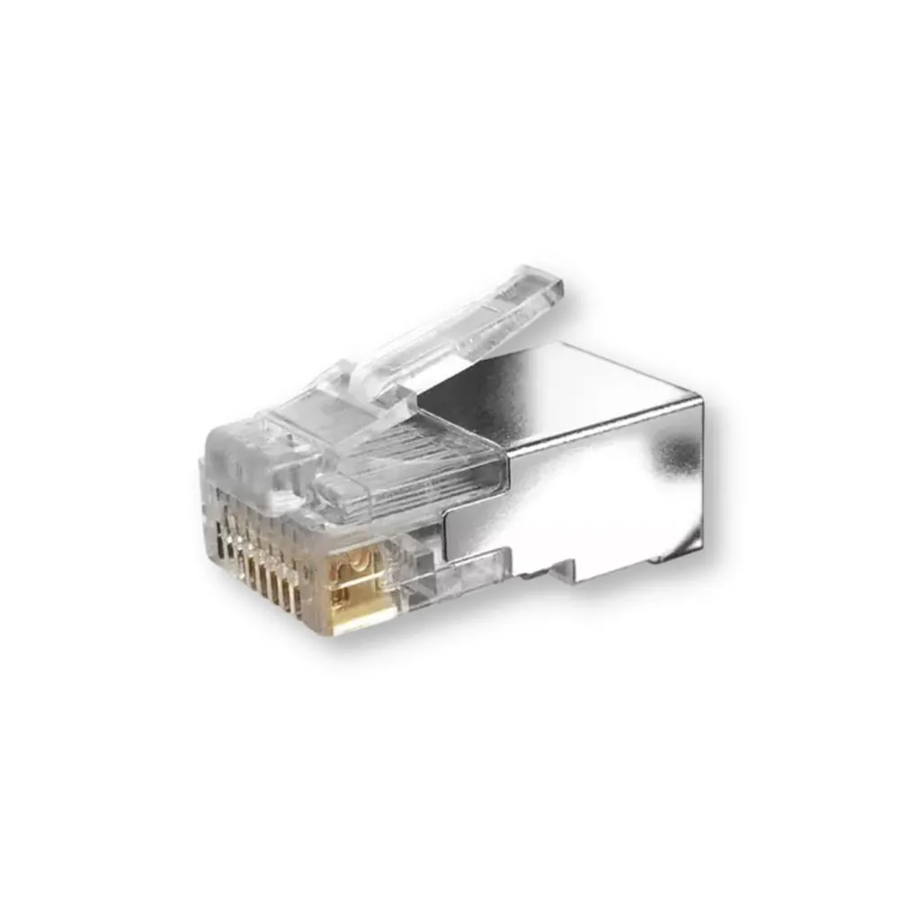 SUDVISION FICHA RJ 45 CAT6 METALICA DOBLE CONTACTO