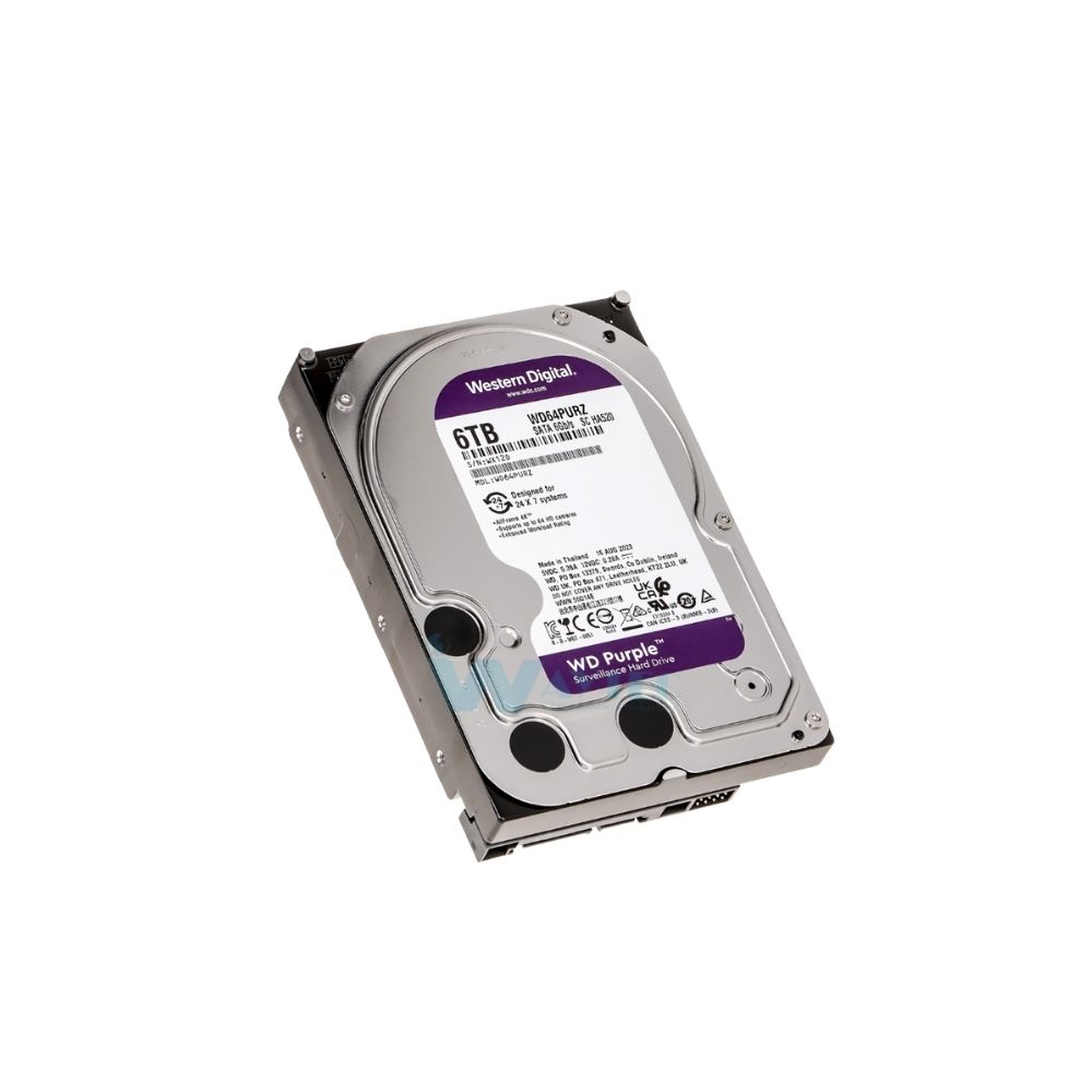 DISCO RIGIDO WESTERN DIGITAL PURPLE 6TB WD64PURZ-74BWUY0
