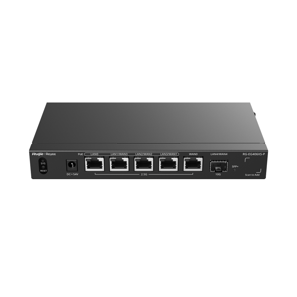 Router Reyee (RG-EG406XS-P) PoE