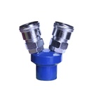 CONECTOR RAPIDO NEUMATICO (REDONDO DE DOS VIAS) SMV
