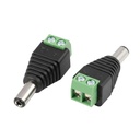 SUDVISION FICHA DE ALIMENTACION MACHO CON BORNERA